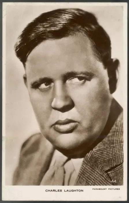 Framed Print : Charles Laughton / Glum Framed Print : Charles Laughton / Glum