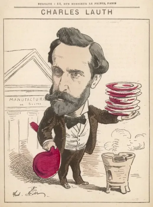 Framed Print : Charles Lauth / Gill Framed Print : Charles Lauth / Gill