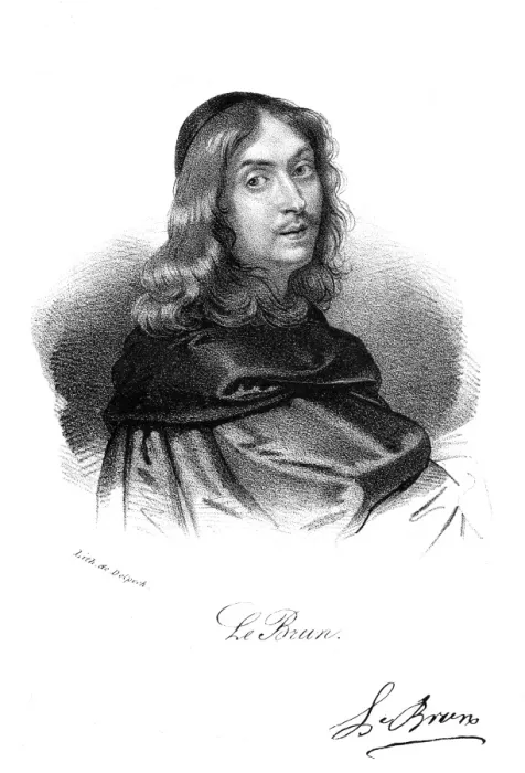 Framed Print : Charles Le Brun - 3 Framed Print : Charles Le Brun - 3