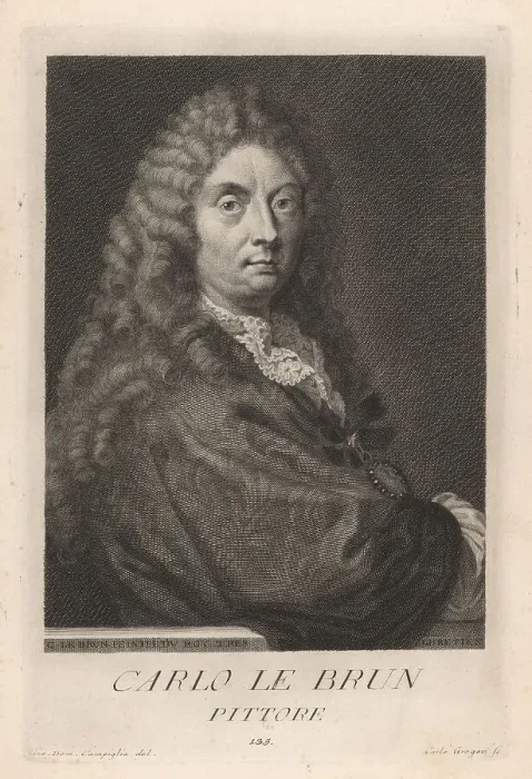 Framed Print : Charles Le Brun, French painter, 1619-1690 Framed Print : Charles Le Brun, French painter, 1619-1690