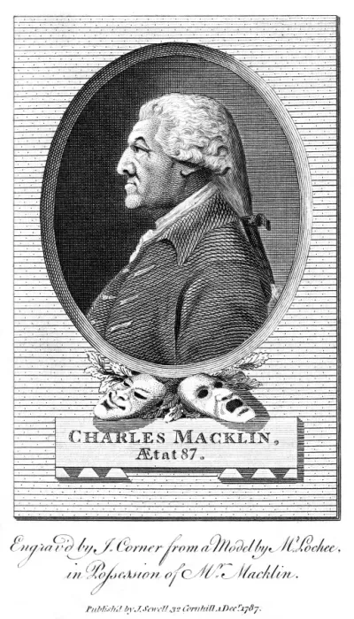 Framed Print : Charles Macklin, Actor 2 Framed Print : Charles Macklin, Actor 2