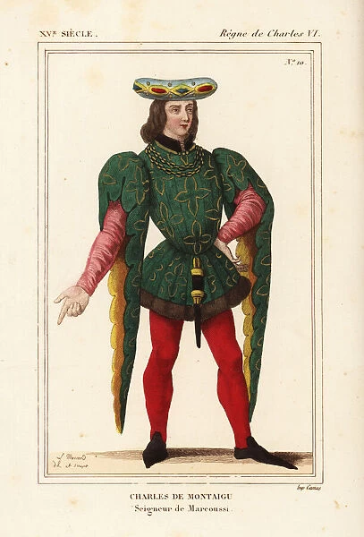 Charles de Montaigu, Seigneur de Marcoussy