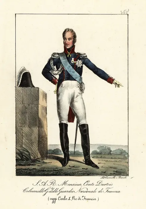 Framed Print : Charles-Philippe, later King Charles X of France Framed Print : Charles-Philippe, later King Charles X of France