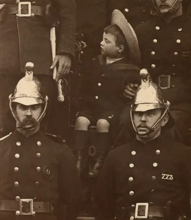 Framed Print : Charles Samuel Egerton, London fireman
