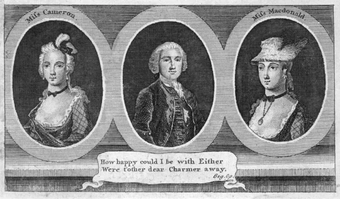 Framed Print : Charles Stuart / 2 Ladies Framed Print : Charles Stuart / 2 Ladies