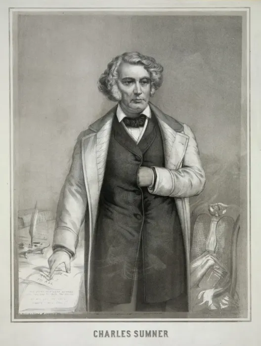 Framed Print : Charles Sumner Framed Print : Charles Sumner