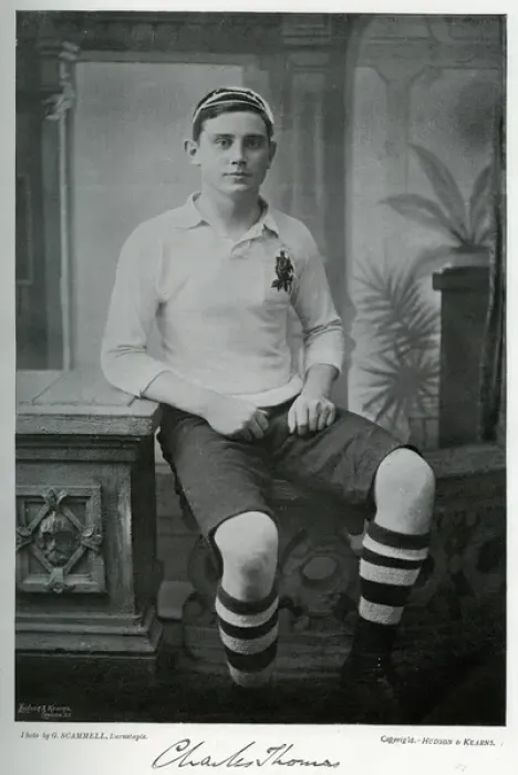 Framed Print : Charles Thomas, England footballer Framed Print : Charles Thomas, England footballer