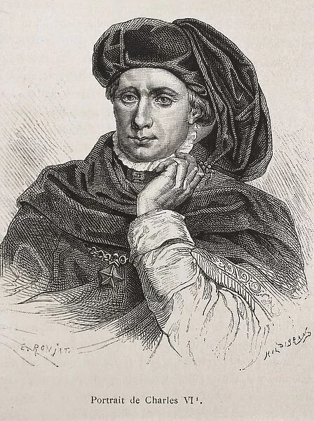 CHARLES VI of France, called the Well-beloved