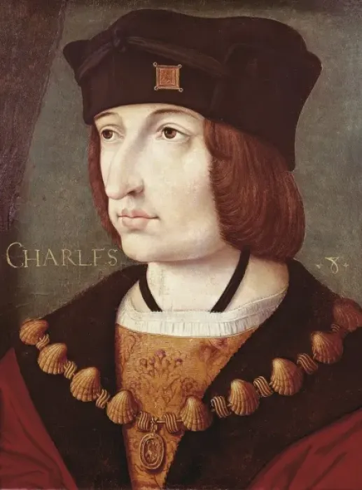 Framed Print : CHARLES VIII of France (1470-1498). French king Framed Print : CHARLES VIII of France (1470-1498). French king