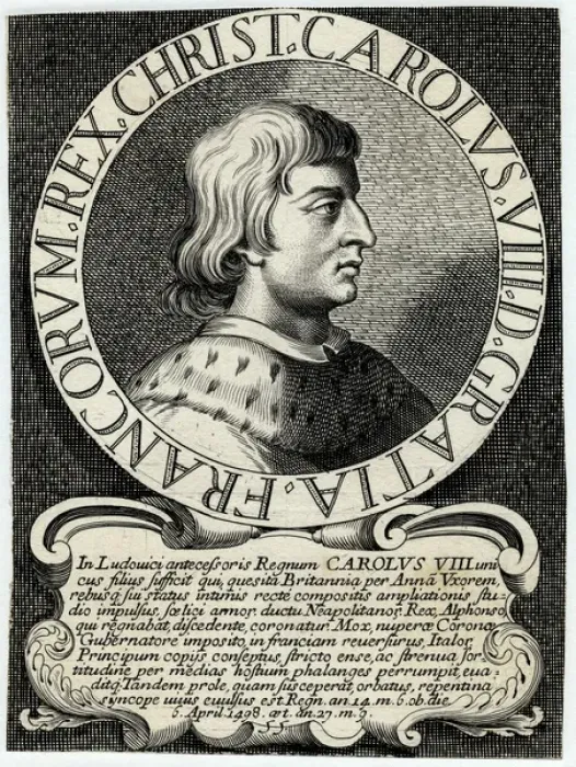 Framed Print : Charles Viii / France / Anon Framed Print : Charles Viii / France / Anon