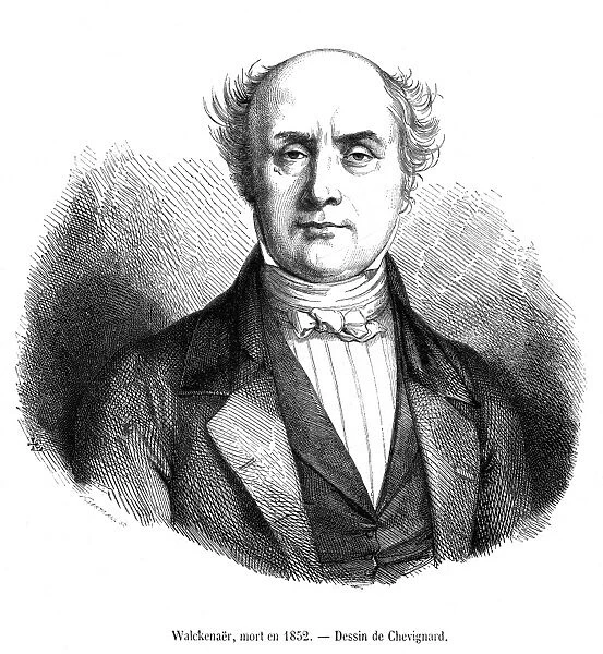 Charles Walckenaer. CHARLES ATHANASE WALCKENAER French geographer Date: 1771 - 1852