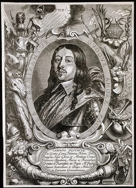 CHARLES X GUSTAV (1622-1660). King of Sweden