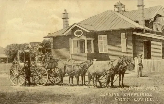 Framed Print : Charleville, Queensland, 1908