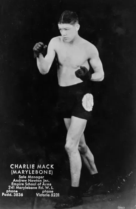 Framed Print : Charlie Mack, English boxer Framed Print : Charlie Mack, English boxer