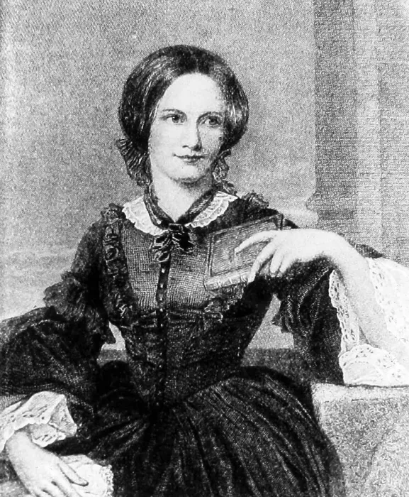Framed Print : Charlotte Bronte Victorian period Framed Print : Charlotte Bronte Victorian period