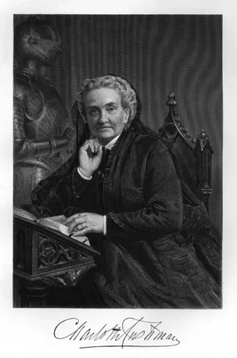 Framed Print : Charlotte Cushman Framed Print : Charlotte Cushman