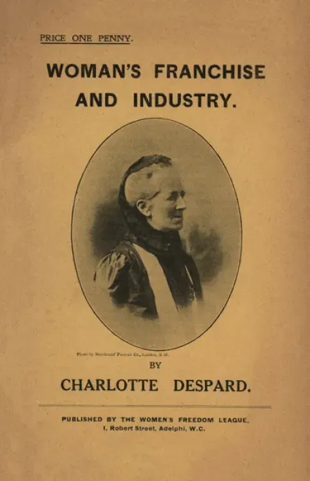 Framed Print : Charlotte Despard Womans Franchise and Industry Framed Print : Charlotte Despard Womans Franchise and Industry