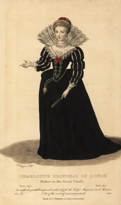 Framed Print : Charlotte Marguerite de Montmorency, Princess Framed Print : Charlotte Marguerite de Montmorency, Princess