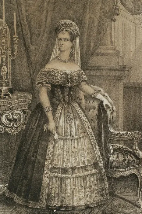 Framed Print : Charlotte of Prussia (1798-1860). Empress consort Framed Print : Charlotte of Prussia (1798-1860). Empress consort