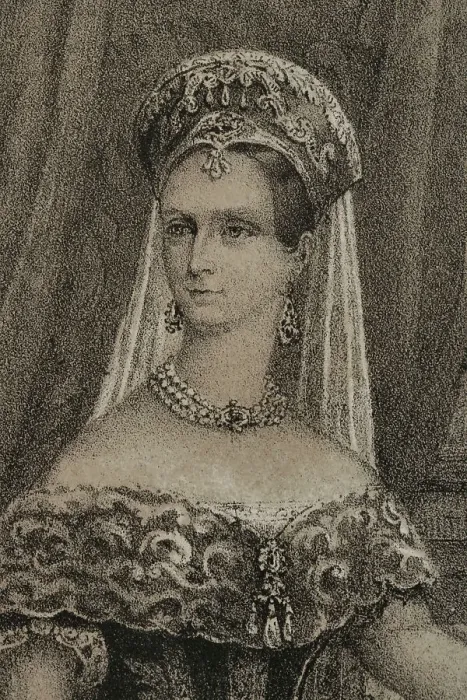 Framed Print : Charlotte of Prussia (1798-1860). Empress consort Framed Print : Charlotte of Prussia (1798-1860). Empress consort