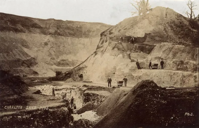 Framed Print : Charlton sand Pits - Charlton, South East London Framed Print : Charlton sand Pits - Charlton, South East London