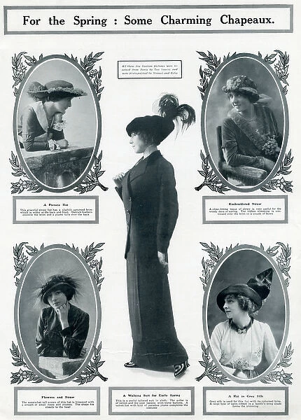 Charming early spring hats 1913