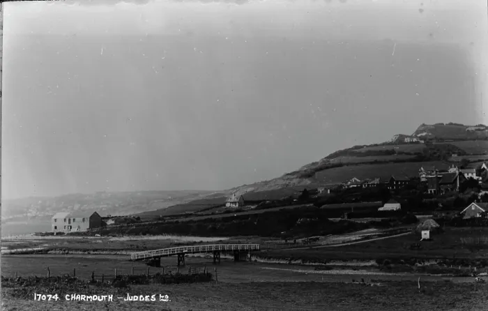 Framed Print : Charmouth Landscape Framed Print : Charmouth Landscape