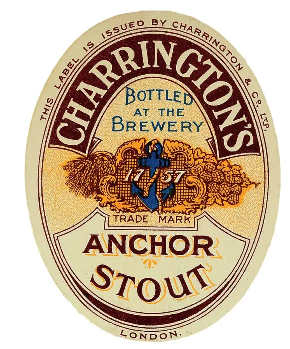 Framed Print : Charrington's Anchor Stout Framed Print : Charrington's Anchor Stout