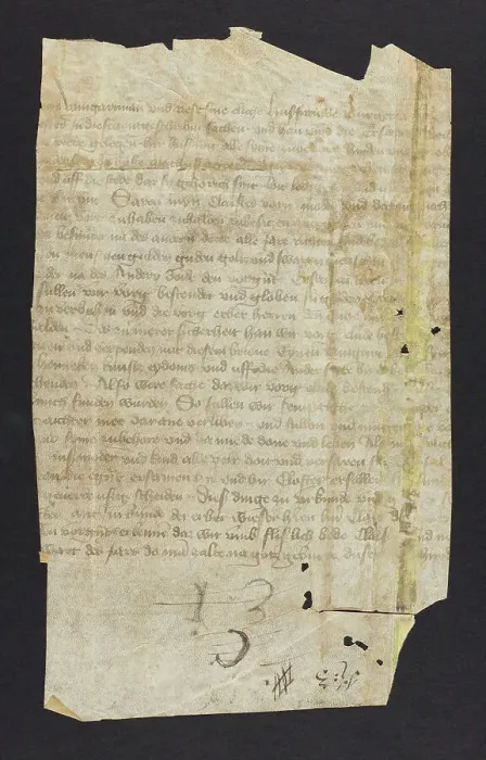 Framed Print : Charter (Fragment)