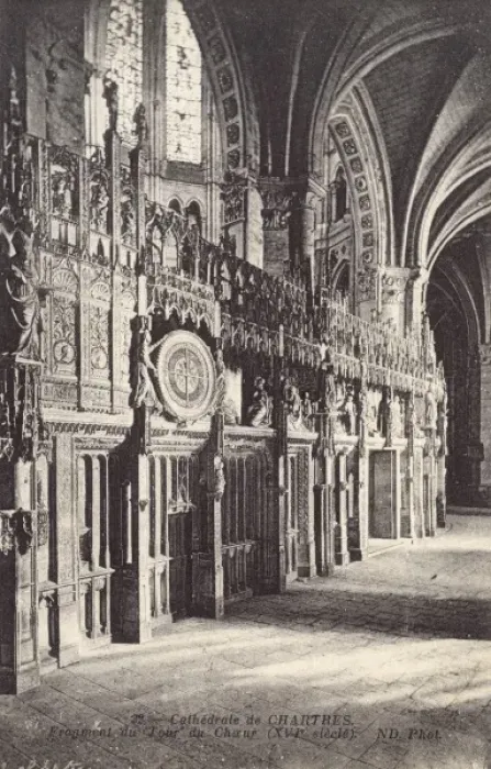 Framed Print : Chartres Cathedral, France - Choir Screen Framed Print : Chartres Cathedral, France - Choir Screen