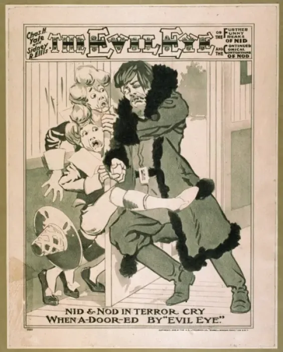 Framed Print : Chas. H. Yale and Sidney R. Ellis The evil eye, or The furt Framed Print : Chas. H. Yale and Sidney R. Ellis The evil eye, or The furt