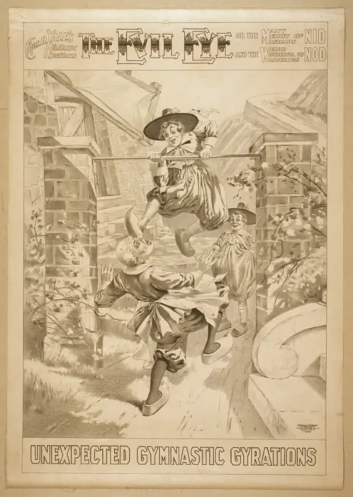 Framed Print : Chas. H. Yales fantastic spectacle, The evil eye, or The ma Framed Print : Chas. H. Yales fantastic spectacle, The evil eye, or The ma