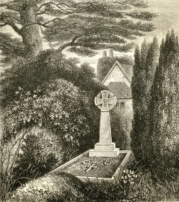 Framed Print : Chas Kingsley / Grave Framed Print : Chas Kingsley / Grave