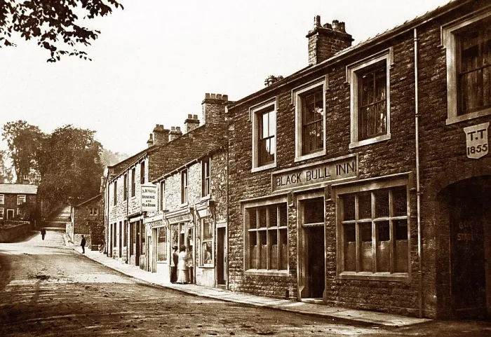 Framed Print : Chatburn near Clitheroe early 1900s Framed Print : Chatburn near Clitheroe early 1900s