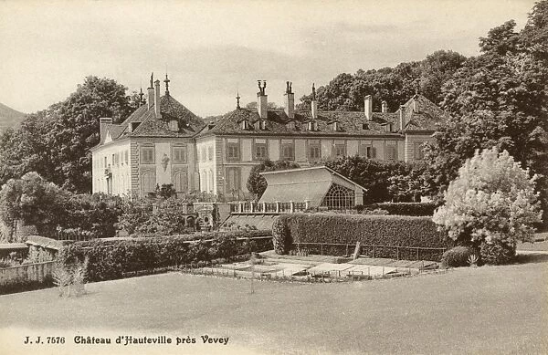 Chateau d Hauteville near Vevey, Switzerland