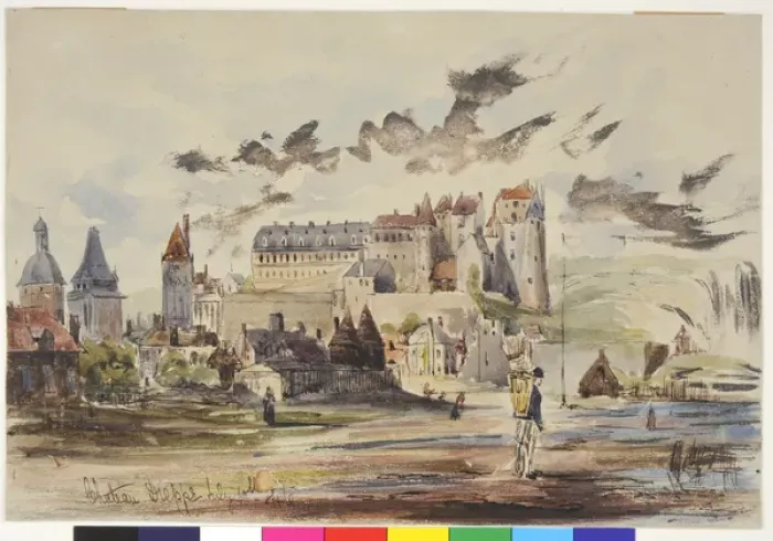 Framed Print : Chateau, Dieppe Framed Print : Chateau, Dieppe