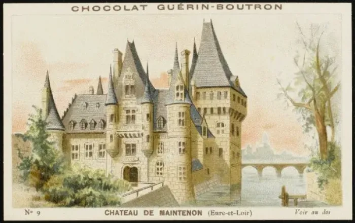 Framed Print : Chateau / Maintenton Framed Print : Chateau / Maintenton