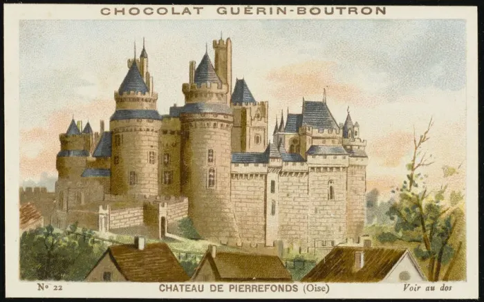 Framed Print : CHATEAU / PIERREFONDS Framed Print : CHATEAU / PIERREFONDS