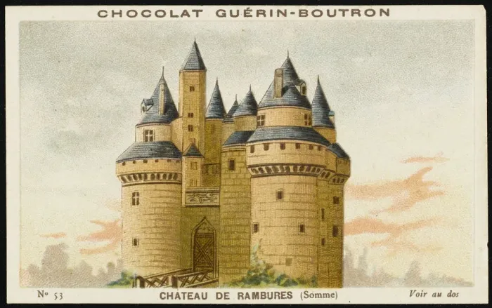 Framed Print : CHATEAU DE RAMBURES Framed Print : CHATEAU DE RAMBURES
