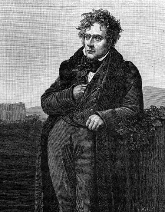 Framed Print : Chateaubriand (Girodet) Framed Print : Chateaubriand (Girodet)