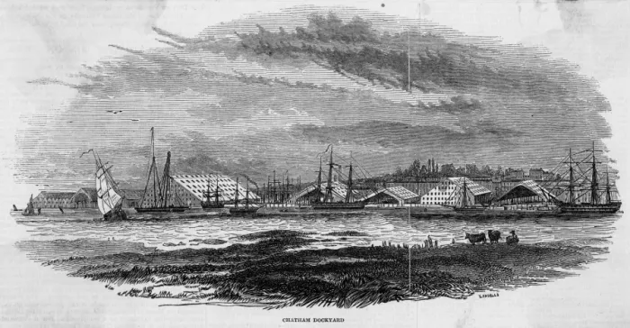 Framed Print : Chatham Dockyard Framed Print : Chatham Dockyard