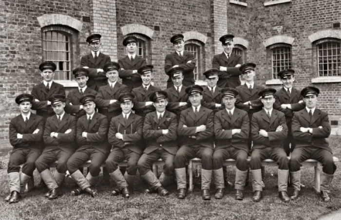 Framed Print : Chatham Dockyard Prison Officers Framed Print : Chatham Dockyard Prison Officers