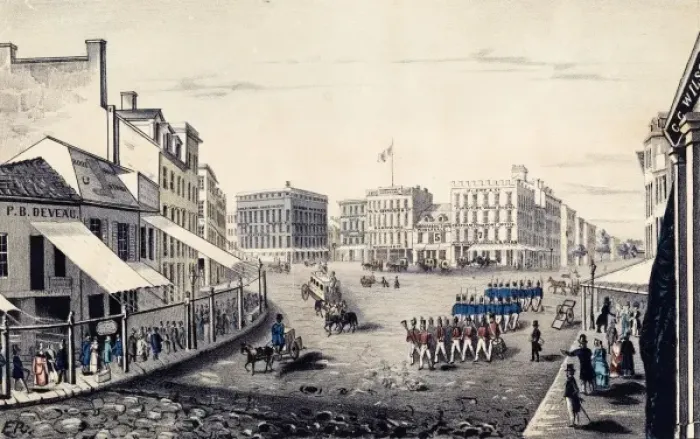Framed Print : Chatham Square, New York