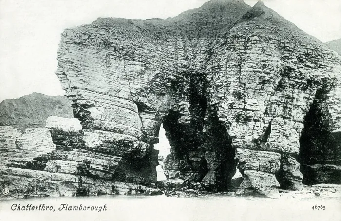 Framed Print : Chatterthro - Flamborough, East Riding of Yorkshire. Date: circa 1909 Framed Print : Chatterthro - Flamborough, East Riding of Yorkshire. Date: circa 1909
