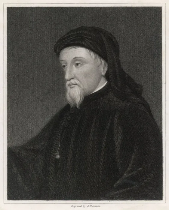 Framed Print : Chaucer / Thomson Framed Print : Chaucer / Thomson