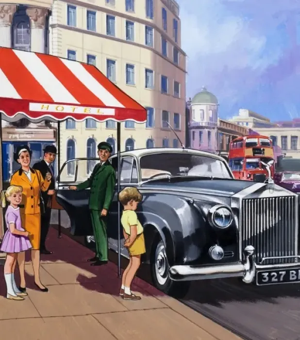 Framed Print : The Chauffeur Framed Print : The Chauffeur