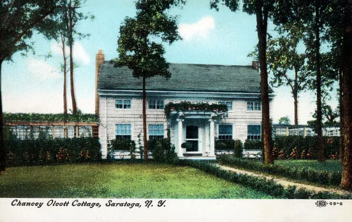 Framed Print : Chauncey Olcott's Cottage, Saratoga, NY State, USA Framed Print : Chauncey Olcott's Cottage, Saratoga, NY State, USA