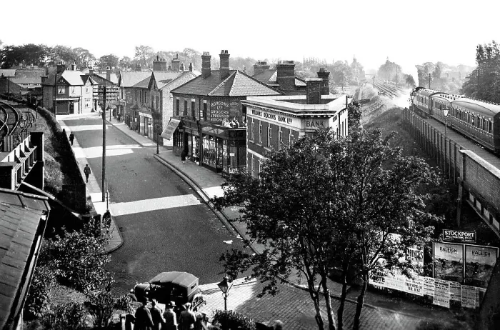 Framed Print : Cheadle Hulme early 1900's Framed Print : Cheadle Hulme early 1900's