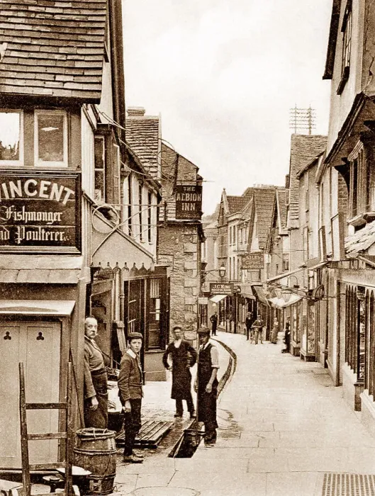 Framed Print : Cheap Street, Frome Framed Print : Cheap Street, Frome
