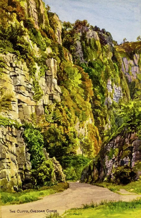 Framed Print : Cheddar Cliffs, Cheddar Gorge, Somerset Framed Print : Cheddar Cliffs, Cheddar Gorge, Somerset